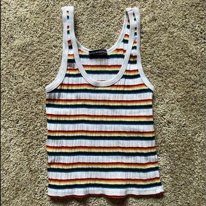 Rainbow tank top